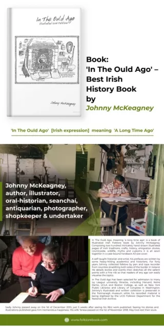 'In The Ould Ago' – Best Irish History Book by Johnny McKeagney