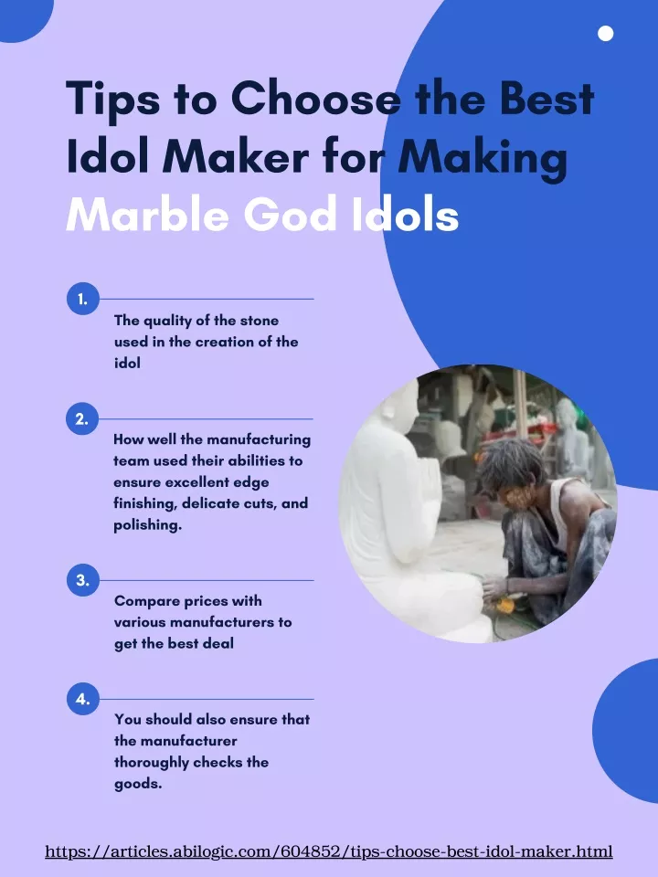 tips to choose the best idol maker for making