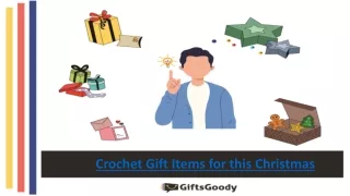 Crochet Gift Items For this Christmas