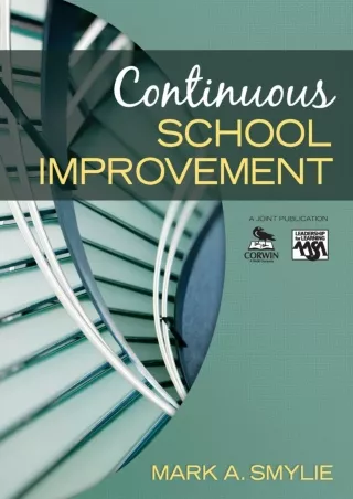 ePUB  Continuous School Improvement Leadership for Learning Series