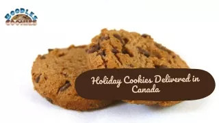 Holiday Cookies Delivered in Canada