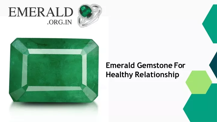 emerald gemstone for healthy relationship