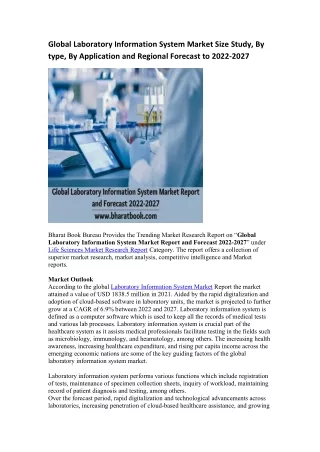 global laboratory information system market size