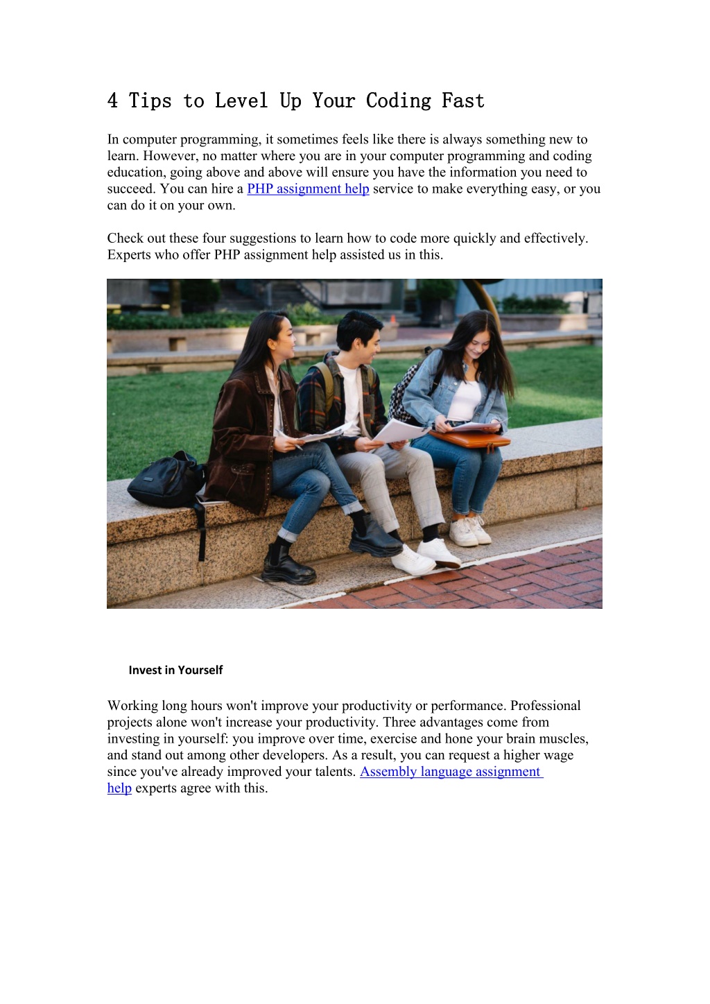 PPT - 4 Tips to Level Up Your Coding Fast PowerPoint Presentation, free ...