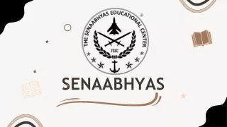 Defence Coaching Center In India | Senaabhys