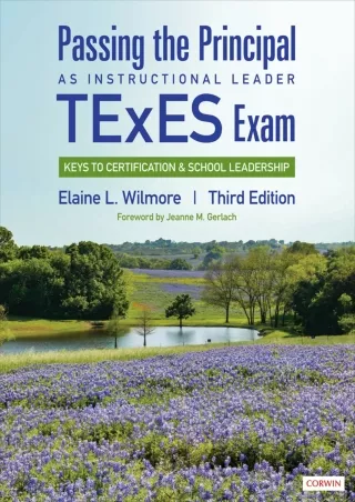 ePUB  Passing the Principal as Instructional Leader TExES Exam Keys to
