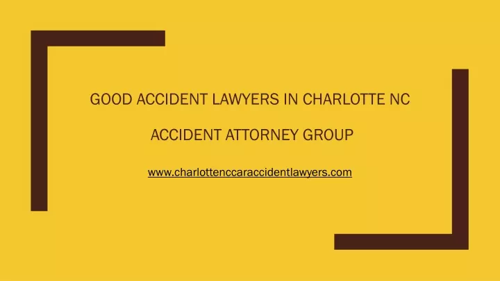 good accident lawyers in charlotte nc