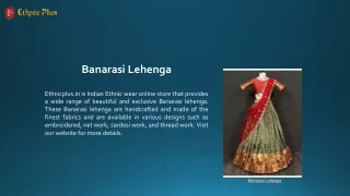 banarasi lehenga