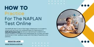 How To Practice For The NAPLAN Test Online