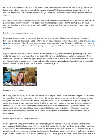 La mejor manera de organizar su nuevo hogar después de una mudanza