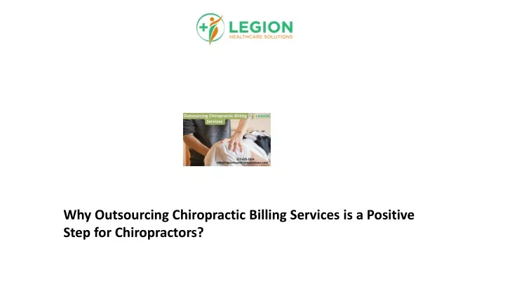 why outsourcing chiropractic billing services