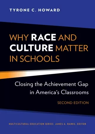 DOWNLOA T  Why Race and Culture Matter in Schools Closing the Achievement