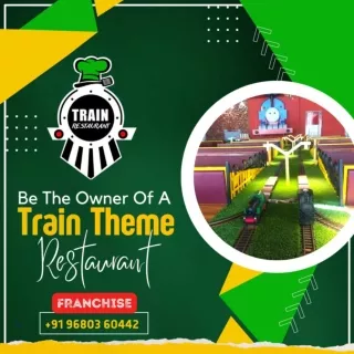 Be The Owner Of A Train Theme Restaurant