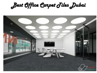 Best Office Carpet Tiles Dubai