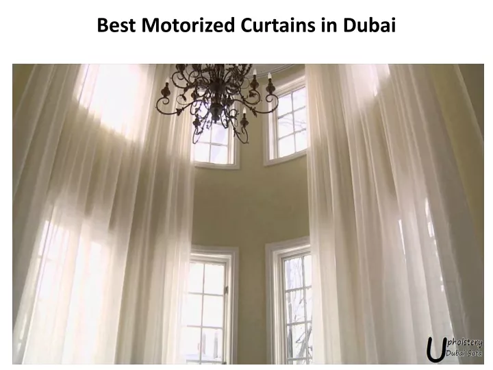 best motorized curtains in dubai