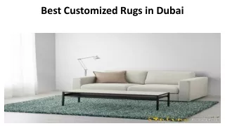 Best Customized Rugs in Dubai