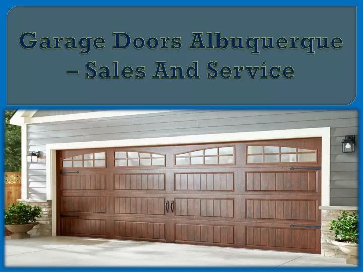 garage doors albuquerque sales and service