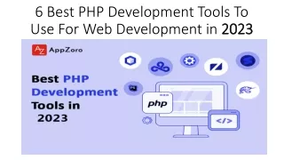 Best PHP Development Tools To Use For Web Development in 2023
