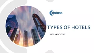 types of hotels