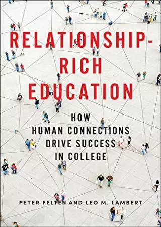 ePUB  Relationship Rich Education How Human Connections Drive Success in