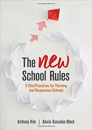 ePUB  The NEW School Rules 6 Vital Practices for Thriving and Responsive