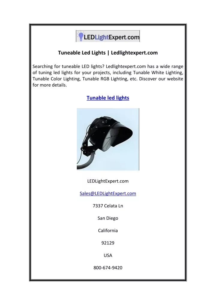 tuneable led lights ledlightexpert com