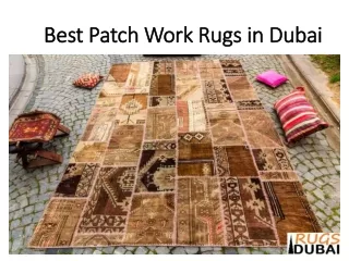 Best Patch Work Rugs in Dubai