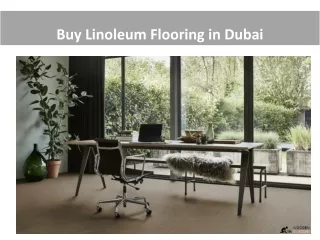 Buy Linoleum Flooring in Dubai