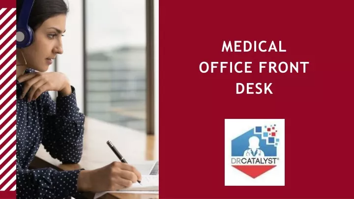 medical office front desk