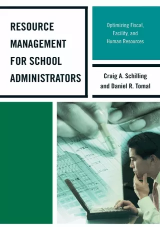 ePUB  Resource Management for School Administrators Optimizing Fiscal