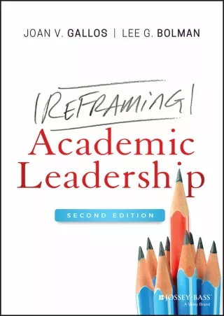 ePUB  Reframing Academic Leadership 2nd Edition
