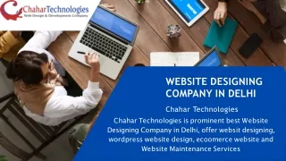 Website Designing Company in Delhi