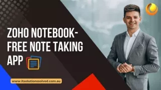 Zoho Notebook