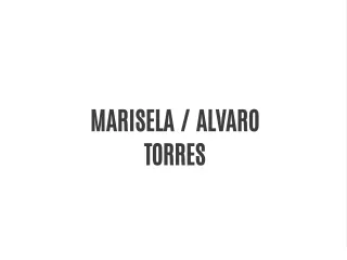 MARISELA / ALVARO TORRES