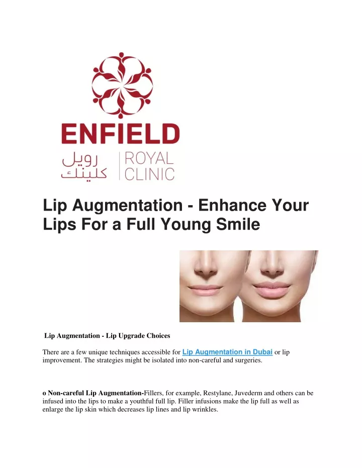 lip augmentation enhance your lips for a full