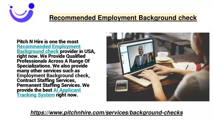 recommended employment background check