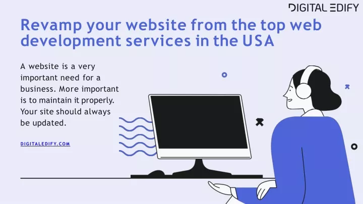 revamp your website from the top web development services in the usa