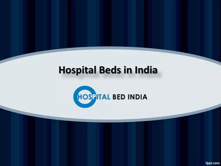 hospital beds in india