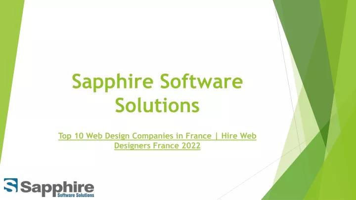 sapphire software solutions