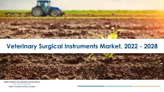 Veterinary Surgical Instruments Market Size, Growth and Research Report 2028.
