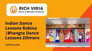 Indian Dance Lessons Robina | Bhangra Dance Lessons Zillmere