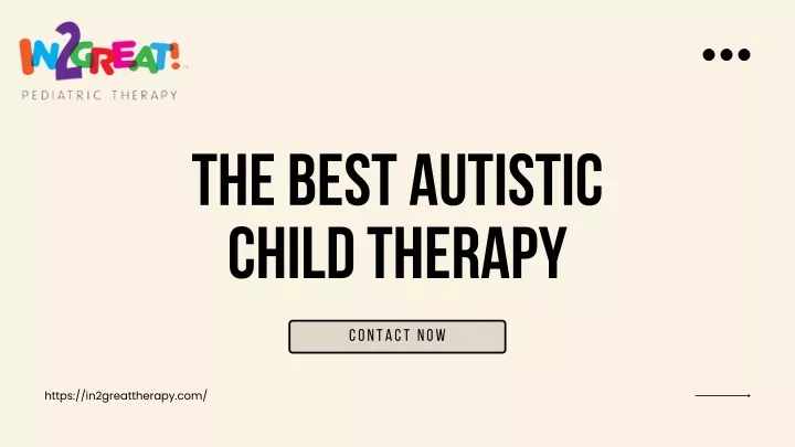 the best autistic child therapy