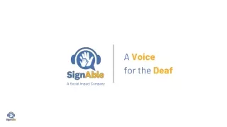 Best sign language interpretation app in India