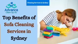 Top Benefits of Sofa Cleaning Services in Sydney