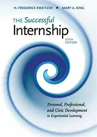 eBOOK  The Successful Internship HSE 163  264  272 Clinical Experience