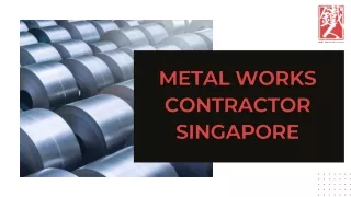 We are Metal Supplier in Singapore