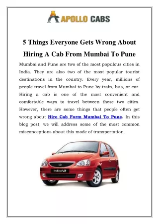 5 things everyone gets wrong about