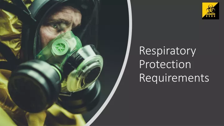 respiratory protection requirements