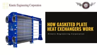 How gasketed plate heat exchangers work