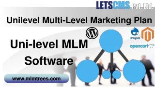 Unilevel MLM Magento Module Extension | Unilevel Multi-Level Marketing Plan